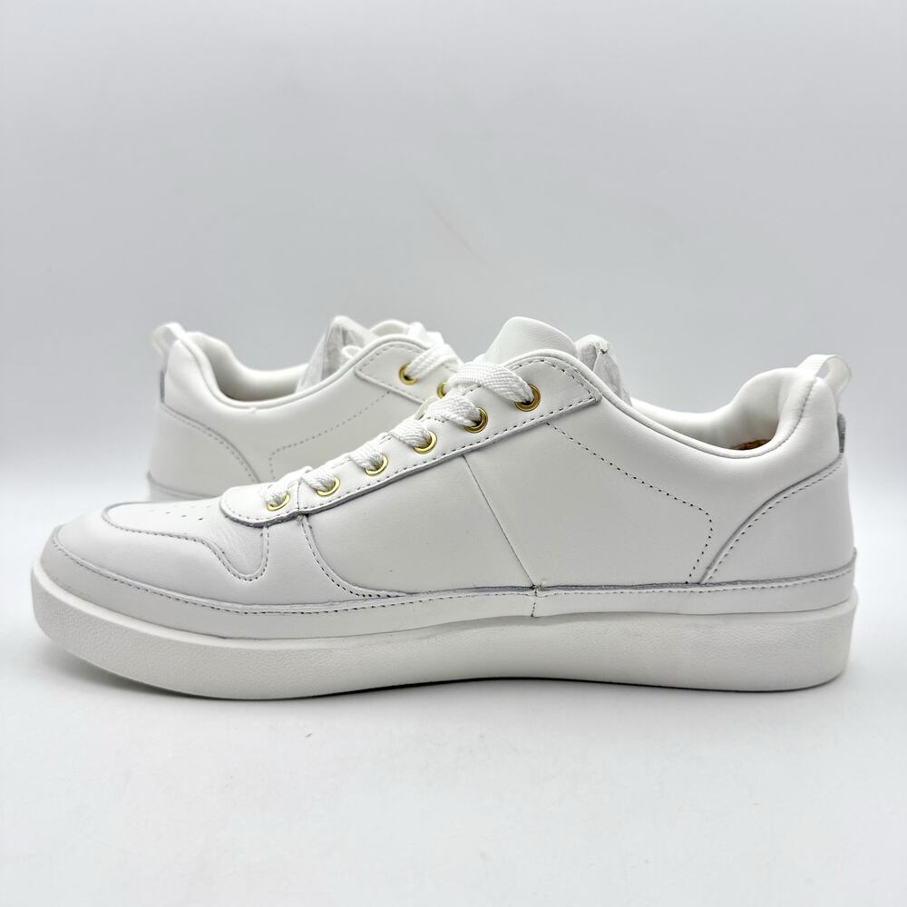 Vionic Womens Elise Casual Sneakers US 8 Wide EU 38.5 White Leather NIB - Picture 7 of 13